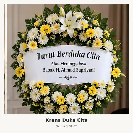 Krans Bunga Duka Dalung